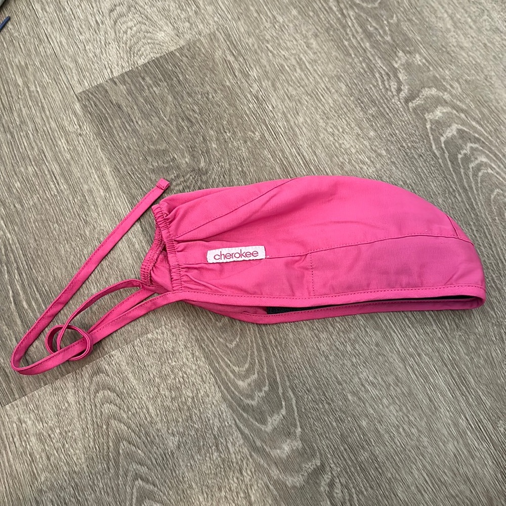 Pink Cherokee scrub cap